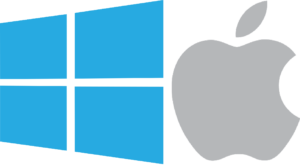 Windows and Apple Logos